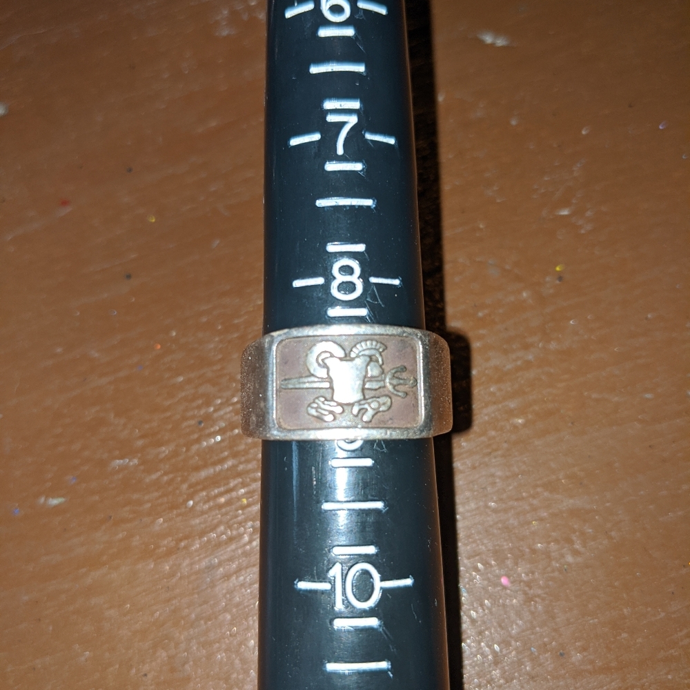 Armor of God SOLID Sterling ring silver Christian